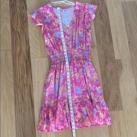 Rails Pink and Orange Floral Dress - Picture 3 of 6